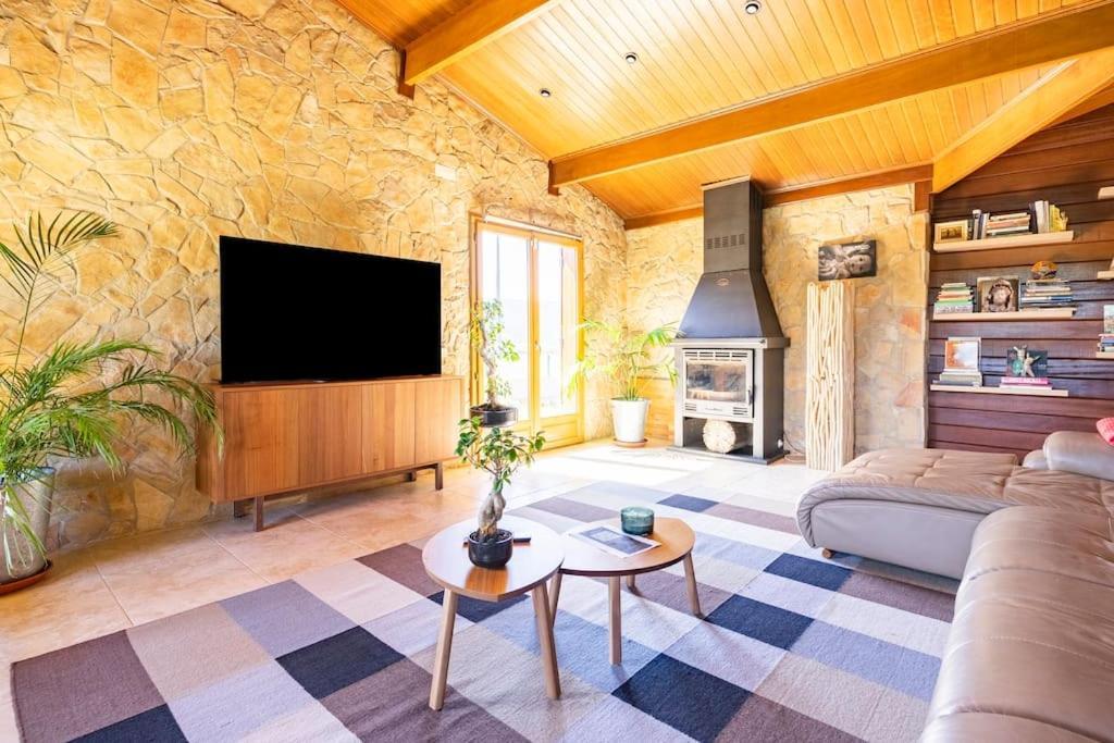 Villa Wooden House Minde Exterior foto