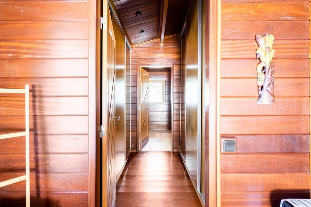Villa Wooden House Minde Exterior foto