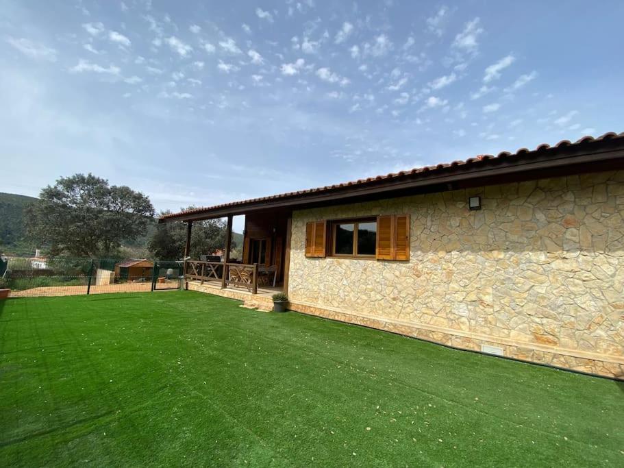 Villa Wooden House Minde Exterior foto